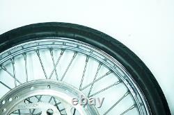 01 Harley Softail Standard OEM Front Rear Wheel Rim Tire Spoked MH90-21 54H 1338
