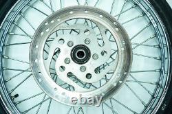 01 Harley Softail Standard OEM Front Rear Wheel Rim Tire Spoked MH90-21 54H 1338
