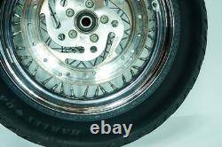 01 Harley Softail Standard OEM Front Rear Wheel Rim Tire Spoked MH90-21 54H 1338