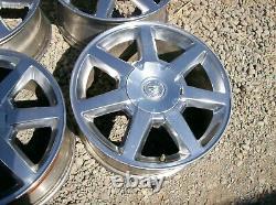 03-11 Cadillac Cts Sts Oem 7 Spoke 17 Inch Staggered Rim Rims Wheel Wheels Set