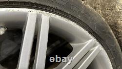 04-10 Bmw E60 5 Series 19 Front Rear M Double Spoke Alloy Rim Wheel Set Oem