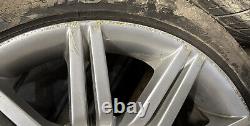 04-10 Bmw E60 5 Series 19 Front Rear M Double Spoke Alloy Rim Wheel Set Oem