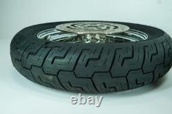 04 Harley Heritage Softail Classic OEM Front Rear Wheel Rim Tire Spoked 16 1345