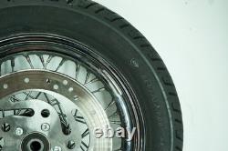 04 Harley Heritage Softail Classic OEM Front Rear Wheel Rim Tire Spoked 16 1345