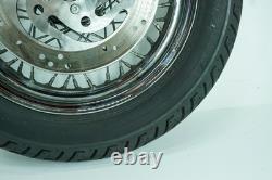 04 Harley Heritage Softail Classic OEM Front Rear Wheel Rim Tire Spoked 16 1345