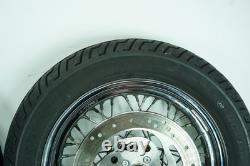 04 Harley Heritage Softail Classic OEM Front Rear Wheel Rim Tire Spoked 16 1345