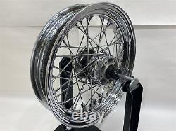 05 Harley-Davidson Heritage Softail Front & Rear Wheels 40 Spoke 16X3