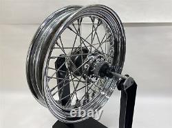 05 Harley-Davidson Heritage Softail Front & Rear Wheels 40 Spoke 16X3