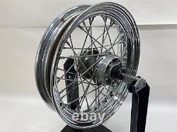 05 Harley-Davidson Heritage Softail Front & Rear Wheels 40 Spoke 16X3