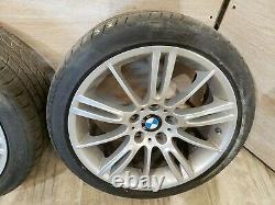06-13 OEM BMW E92 E93 Front Rear Sport Wheels Spider Spoke Style R18 SET