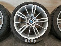 06-13 OEM BMW E92 Front Rear Sport Wheels Spider Spoke Style R18 SET