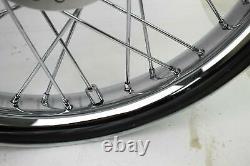 07 HARLEY FXD DYNA SUPER GLIDE Front Rear Rim Wheel Smooth Profile Spoke Set