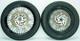 08 Harley Sportster Nightster Front & Rear Wheel Rim Rusty Spokes 100-90/19 1332
