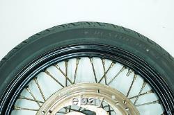 08 Harley Sportster Nightster Front & Rear Wheel Rim RUSTY spokes 100-90/19 1332