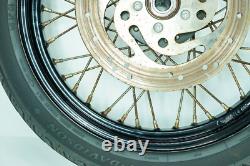 08 Harley Sportster Nightster Front & Rear Wheel Rim RUSTY spokes 100-90/19 1332