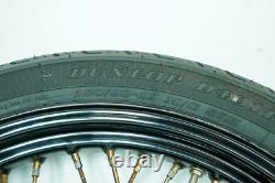 08 Harley Sportster Nightster Front & Rear Wheel Rim RUSTY spokes 100-90/19 1332