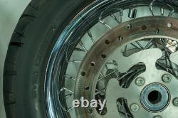 08 Harley Street Glide Touring Front Rear Wheel Rim Tire Spoked 130-90/ 16 1389