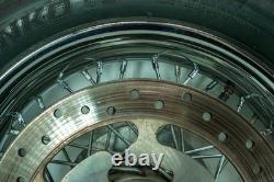 08 Harley Street Glide Touring Front Rear Wheel Rim Tire Spoked 130-90/ 16 1389