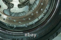 08 Harley Street Glide Touring Front Rear Wheel Rim Tire Spoked 130-90/ 16 1389