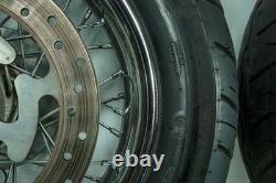 08 Harley Street Glide Touring Front Rear Wheel Rim Tire Spoked 130-90/ 16 1389