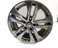 10-11 E COUPE CONVERTIBLE W207 17x7.5 17x8.5 10 SPOKE FRONT REAR WHEEL RIM SET 4