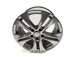 10-11 E COUPE CONVERTIBLE W207 17x7.5 17x8.5 10 SPOKE FRONT REAR WHEEL RIM SET 4