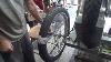 119 J How To Do It Lace True A 21in Harley Custom Spool Hub Spoke Front Wheel Bobber Chopper
