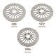 11.5brake Rotors 2pc Front & 1pc Rear Super Spoke Ss For Harley Touring Softail