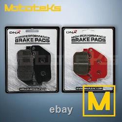 11.5 HARLEY SUPER SPOKE ROTOR With BRAKE PADS FOR SPORTSTER MODELS FRONT&REAR SET