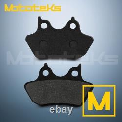 11.5 Harley Super Spoke Rotor With Brake Pads For Softail Models Front & Rear
