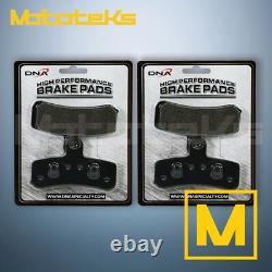 11.8 11.5 HARLEY SUPER SPOKE ROTOR With BRAKE PADS FOR SOFTAIL FRONT&REAR SET