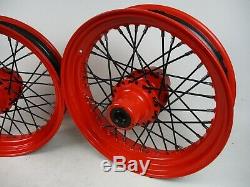 12-17 Victory HighBall 16x3.5 Front Rear Wheel Rim Hub Spokes 1522402 1522404