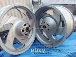 12-20 SUZUKI Boulevard M109 109R VZR 1800 Chrome Wheels 5 SPOKE Exchange Program
