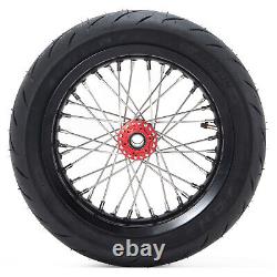 12 Front Rear Spoke Wheels Rims Hubs + Tire For Sur-Ron Light Bee X For Segway