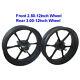 12 In Wheel Rims 3-hole Front 2.50 Rear 3.00 For Supermoto Pit Bike Dirt Motard
