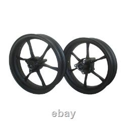 12 In Wheel Rims 3-Hole Front 2.50 Rear 3.00 For Supermoto Pit Bike Dirt Motard