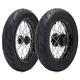 12 Spoke Front Rear Wheels Rims Hubs With Tire For Sur-ron Light Bee Lbx E-bike