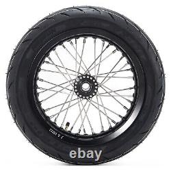 12 Spoked Front Rear Wheels Rims Hubs with Tire for SUR-RON Light Bee X E-Bike