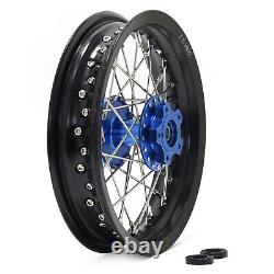 12x2.15 Spoke Front Rear Wheels Rims Blue Hub For Beta Explorer For Apollo RFN