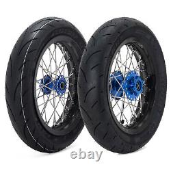 12x2.15 Spoke Front Rear Wheels Rims Hubs with Tire For Sur-Ron Light Bee X LB X