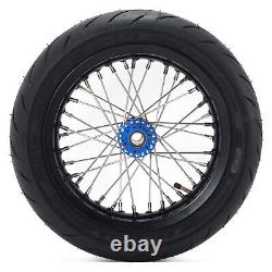 12x2.15 Spoke Front Rear Wheels Rims Hubs with Tire For Sur-Ron Light Bee X LB X