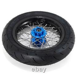 12x2.15 Spoke Front Rear Wheels Rims Hubs with Tire For Sur-Ron Light Bee X LB X