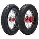 12x2.15 Spoke Front Rear Wheels Rims Hubs With Tire For Talaria Sting & Xxx