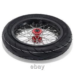 12x2.15 Spoke Front Rear Wheels Rims Hubs with Tire For Talaria Sting & XXX