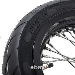 12x2.15 Spoke Front Rear Wheels Rims Hubs with Tire For Talaria Sting & XXX