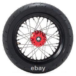 12x2.15 Spoke Front Rear Wheels Rims Hubs with Tire For Talaria Sting & XXX