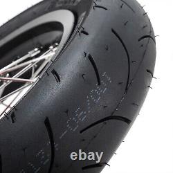 12x2.15 Spoke Front Rear Wheels Rims Hubs with Tire For Talaria Sting & XXX