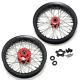 12x2.15 Spoke Front Rear Wheels Rims Red Hub For Beta Explorer For Apollo Rfn