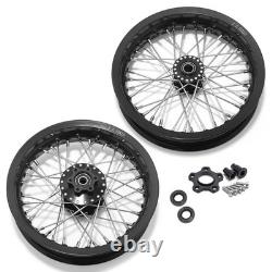 12x2.15 Spoked CNC Front Rear Wheel Flange Kit For BETA Explorer For Apollo RFN
