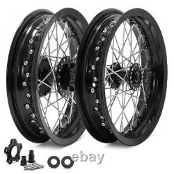 12x2.15 Spoked CNC Front Rear Wheel Flange Kit For BETA Explorer For Apollo RFN